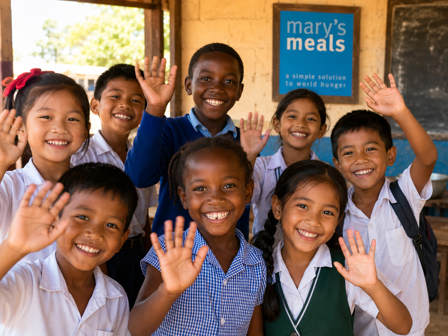 Kinder bei Mary's Meals